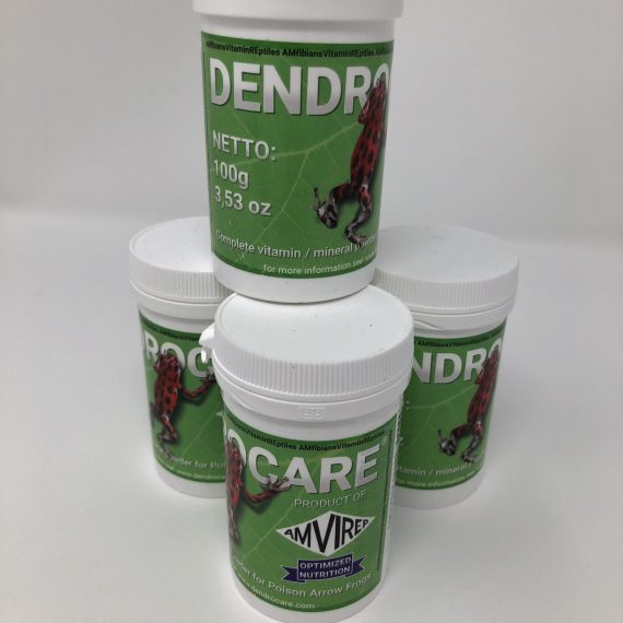 Dendrocare Complete Amphibian Supplement (Lg 100 Grm)