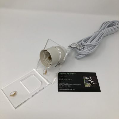 Tincman Herps Cord & Mount Kit (Contains LED Mount and 12ft Corded Socket)